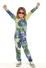 Load image into Gallery viewer, Bliss Knit Side Panel Tie Dye Jogger CB1132