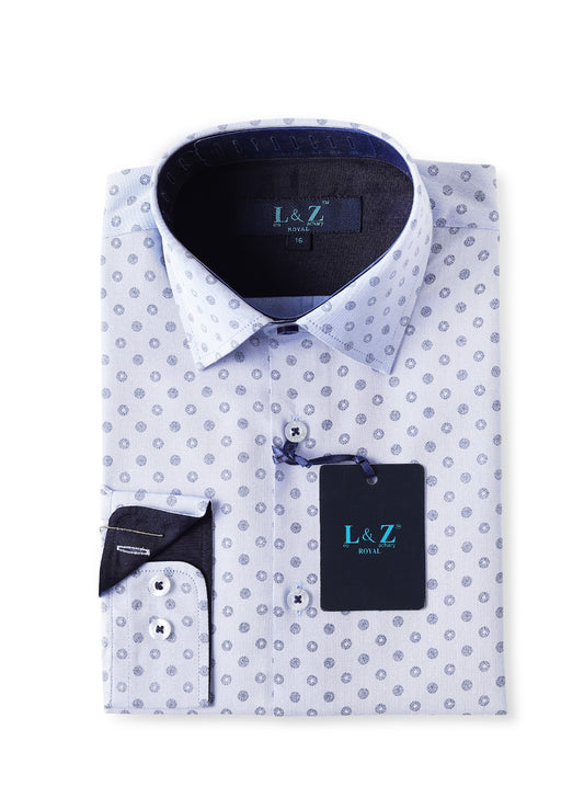 Azul Circle L/S Dress Shirt 5880