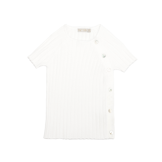 Wide Rib Knit Boys Sweater Y1390