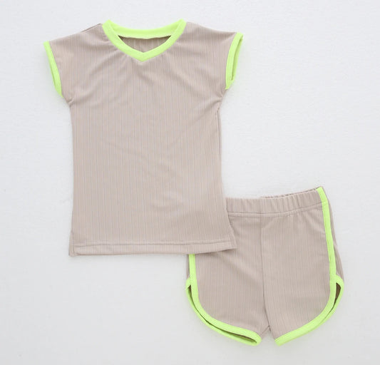 B393/b394 tan track set with neon trim