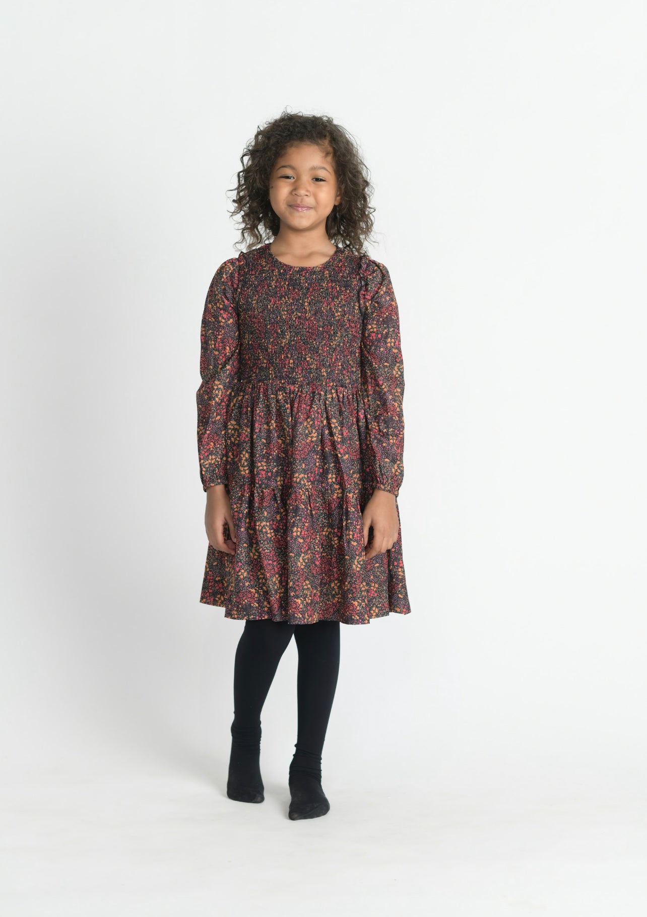 Multicolor Smocked Dress FW2175-A/B
