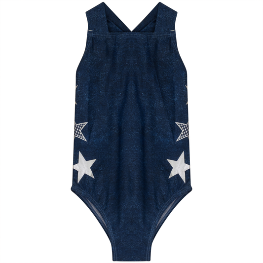 Denim Star Swimsuit CY1492