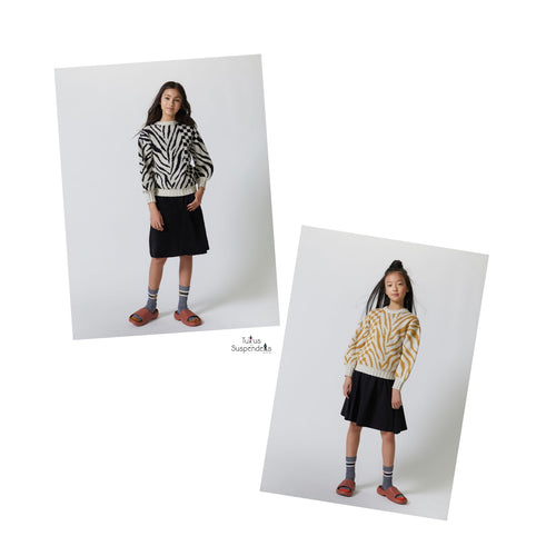 Mix Pattern Sweater G2244A