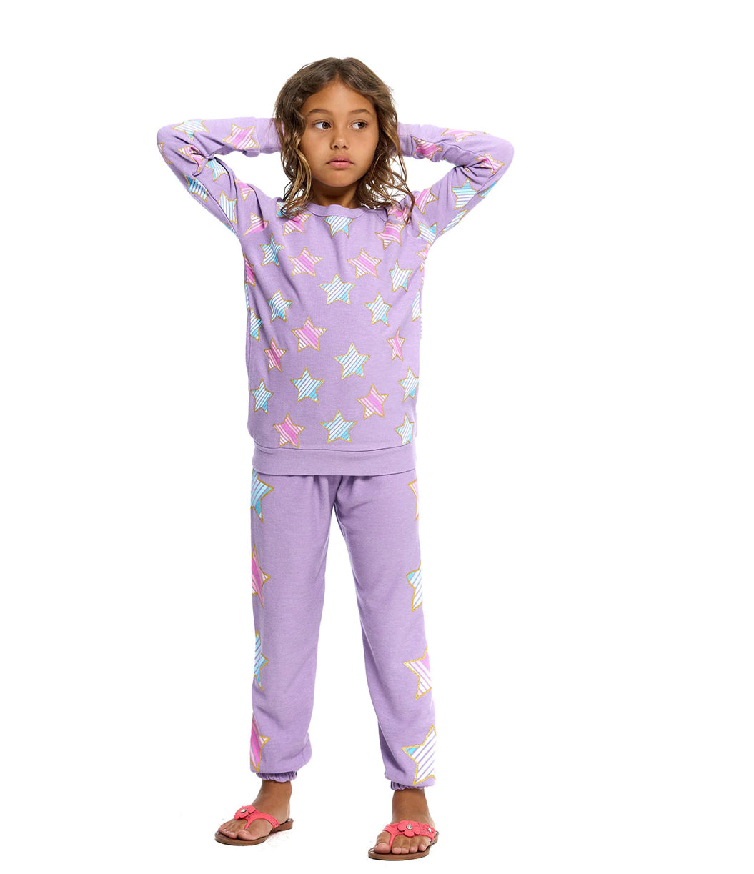 Bliss Knit Stars Pullover  chtw131