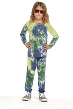 Load image into Gallery viewer, Bliss Knit Side Panel Tie Dye Jogger CB1132