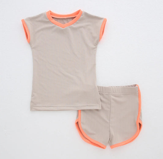 B393/b394 tan track set with neon trim