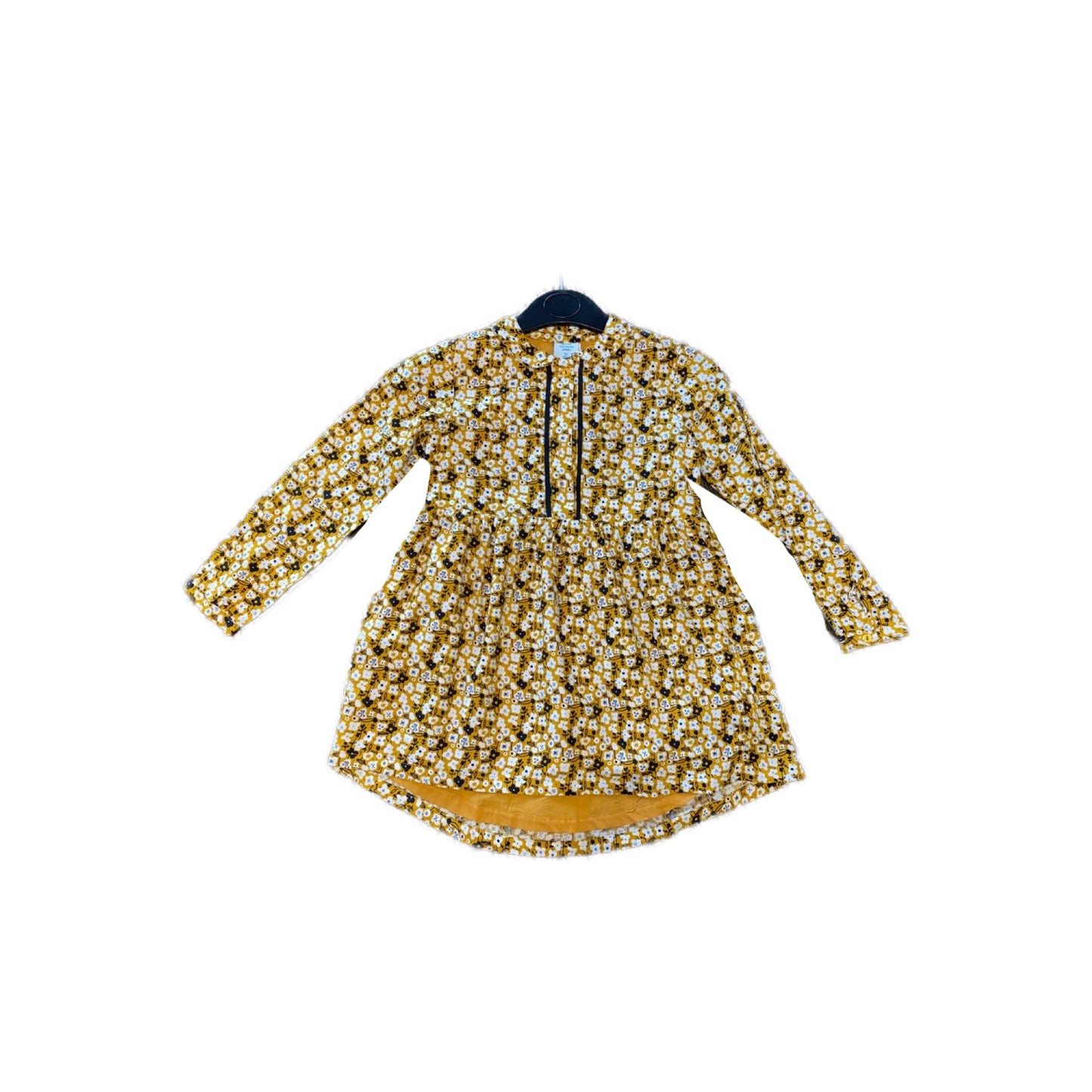 Yellow Floral Dress 223063