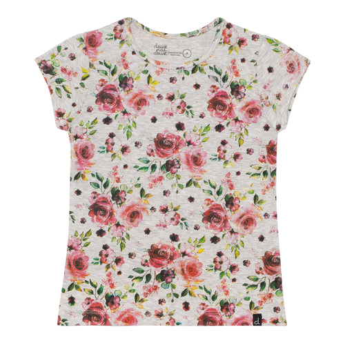 Printed Roses Top C30J70