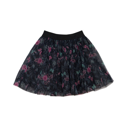 Butterfly Mesh Skirt D30H82