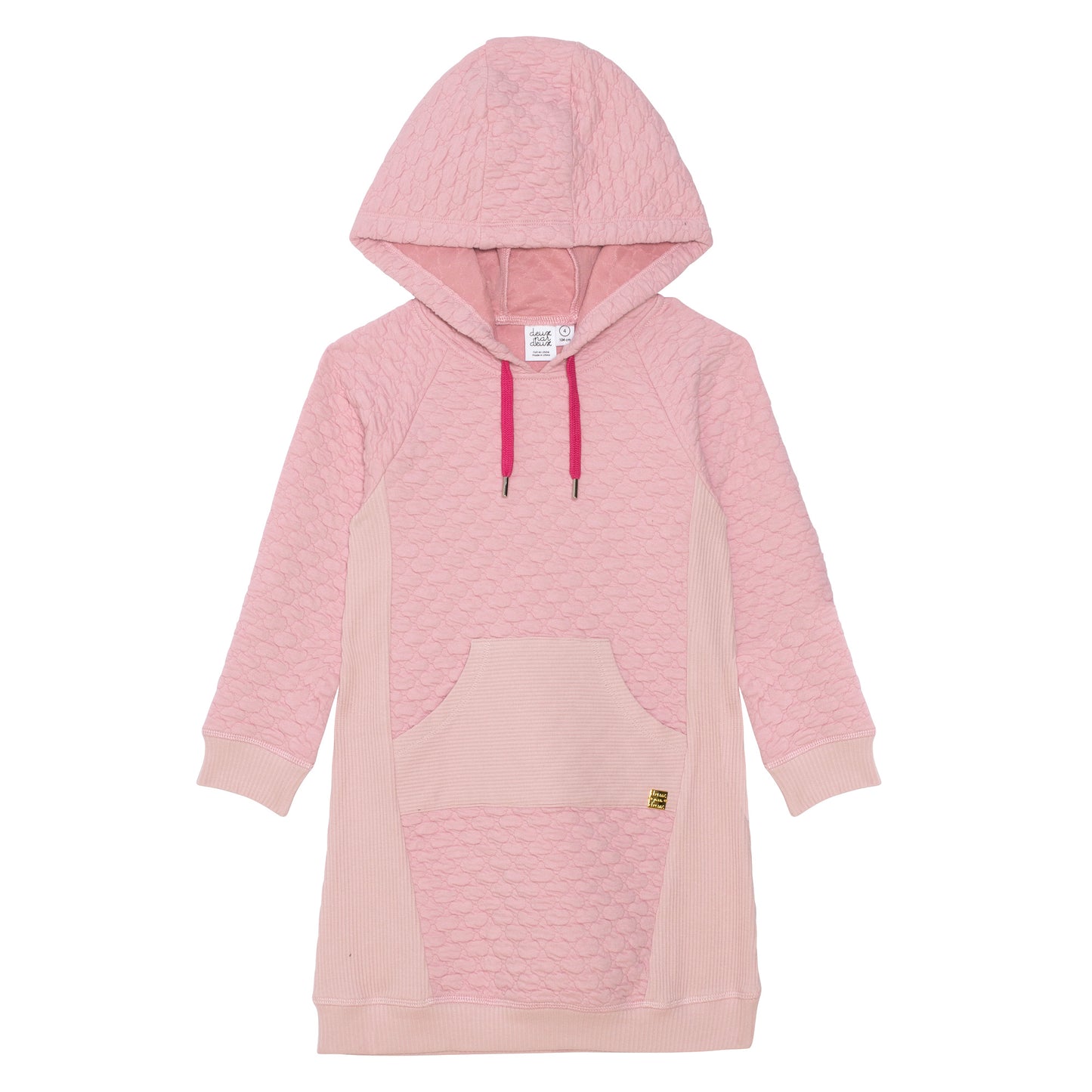 Pink Quilted Pocket Dress D20E95