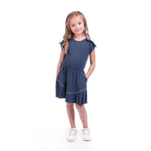 Load image into Gallery viewer, Liana Navy Dress