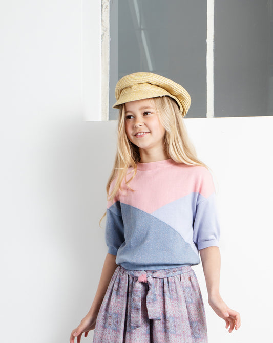 Kes Knit Half Sleeve Top N212-5307