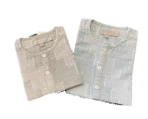 Boys Linen Distress Shirt 1122