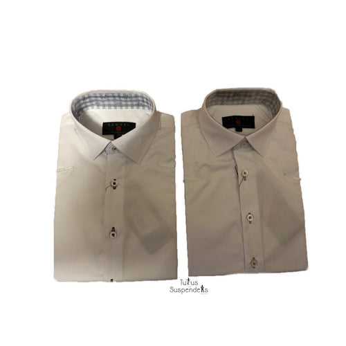 White Button Down Shirt ASHJ44S